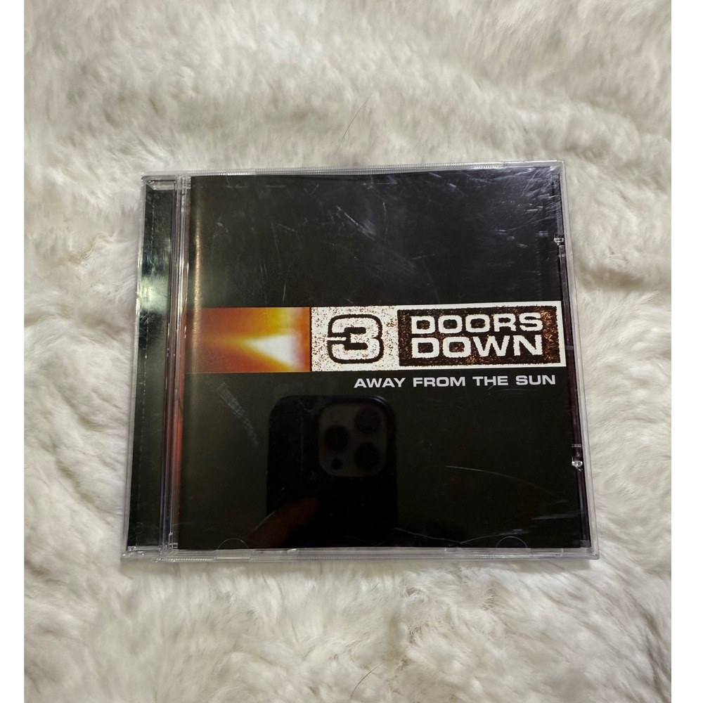 3 Doors Down Away From The Sun CD OS Black Rock Alternative 2000s Music